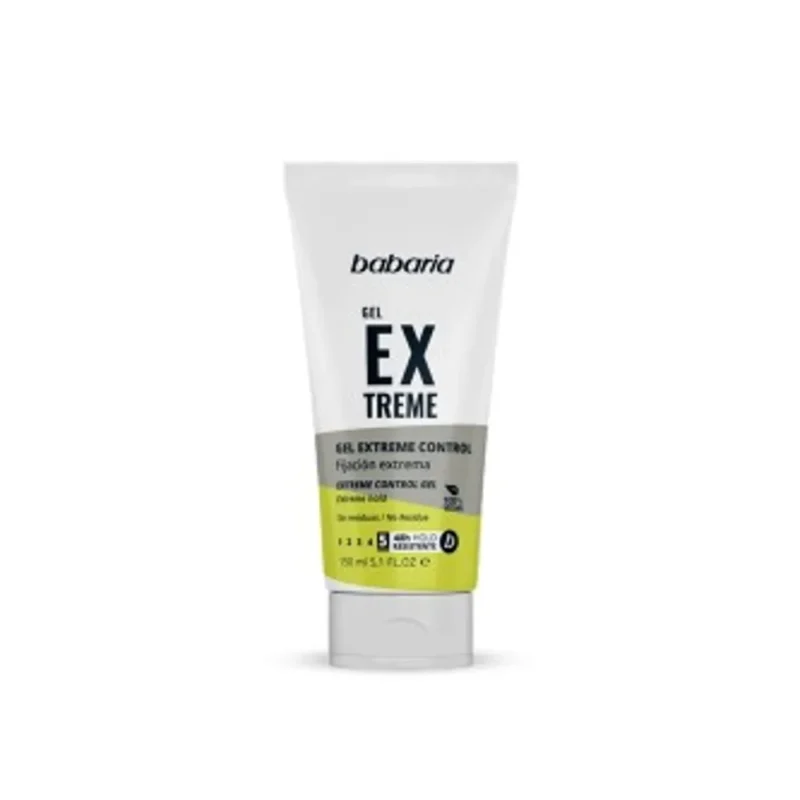 babaria_extreme_2 (1) ژل مو باباریا مدل Extreme Control حجم 150 میل - Image 1