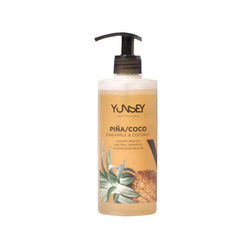 champu-pina-coco-400ml-yunsey شامپو روزانه یانسی PINEAPPLE COCONUT حجم 400میل - Image 1
