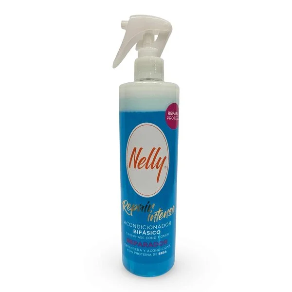nelly-bifasico-two-phase-conditioner-repara-protege2 (1) اسپري دوفاز احيا كننده مو نلي Repair حجم 400ميل - Image 1