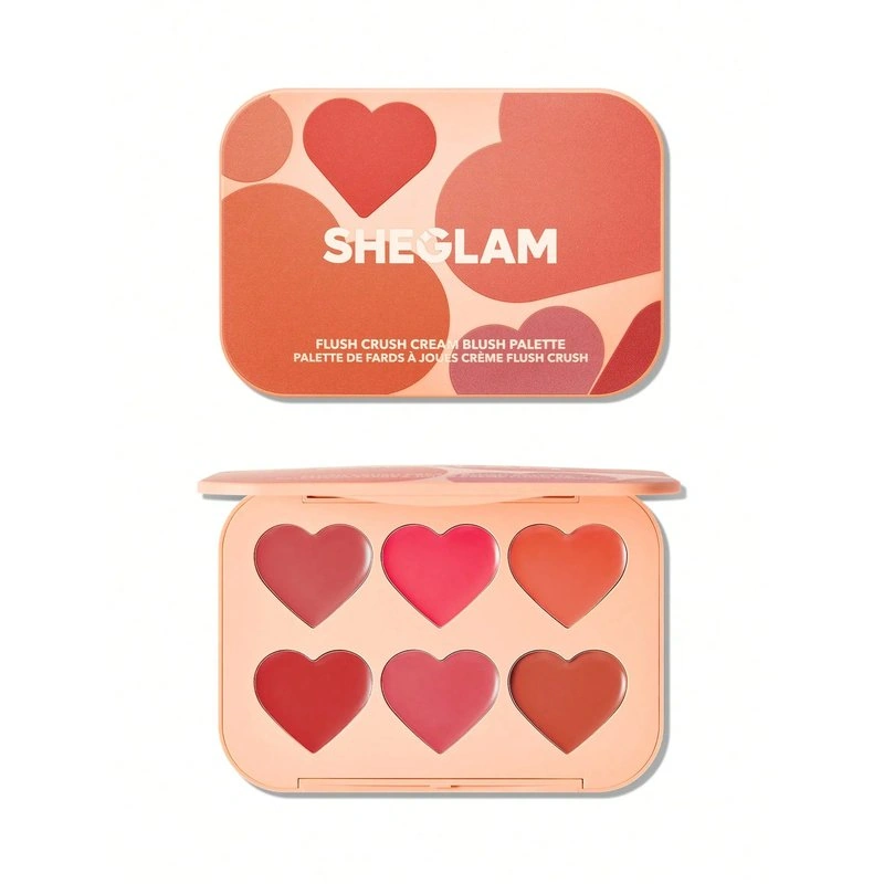 sheglam_blush_1 پالت رژگونه کرمی قلبی شیگلم Garden - Image 1