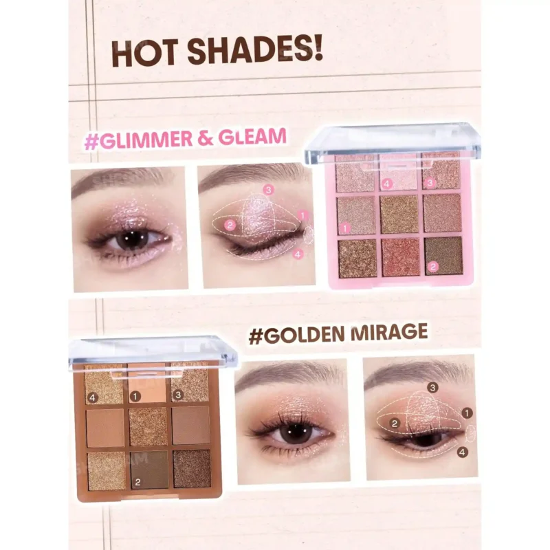 پالت سایه شیگلم مدل Cinnamon Spice - Image 3