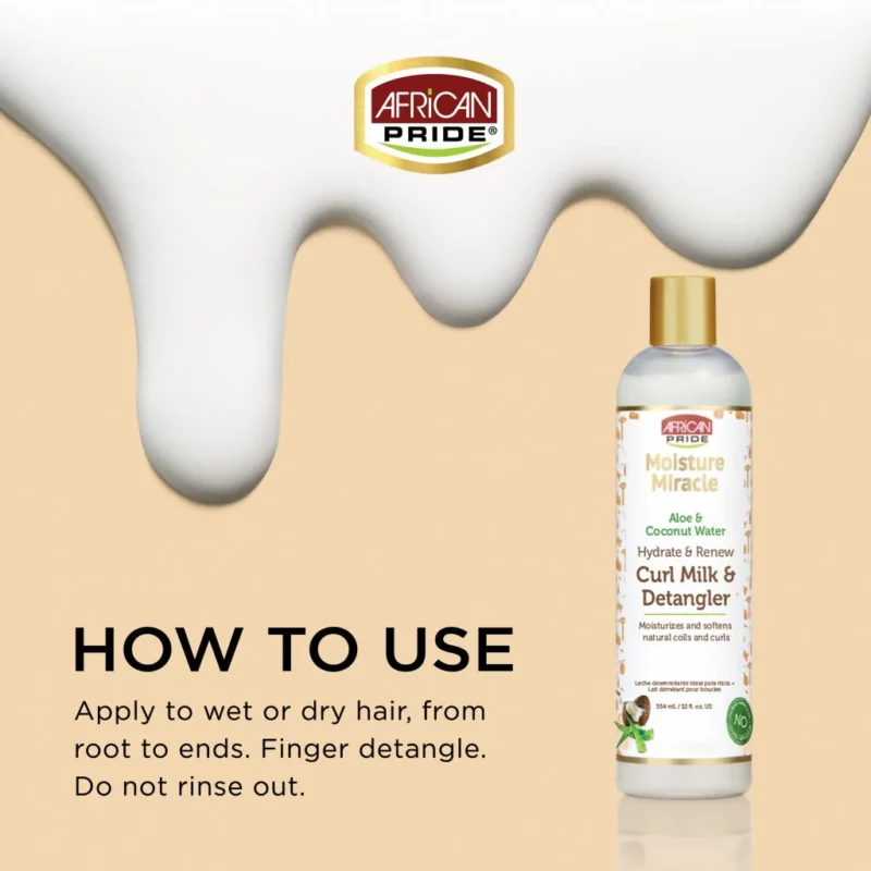 شیر گره بازکن مو Moisture Miracle حجم 354میل - Image 6
