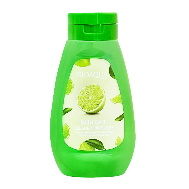 Bioaqua_Bath_Salt_Lemon نمک بدن لایهبردار بیوآکوا Lemon حجم ۳۵۰ گرم - Image 1