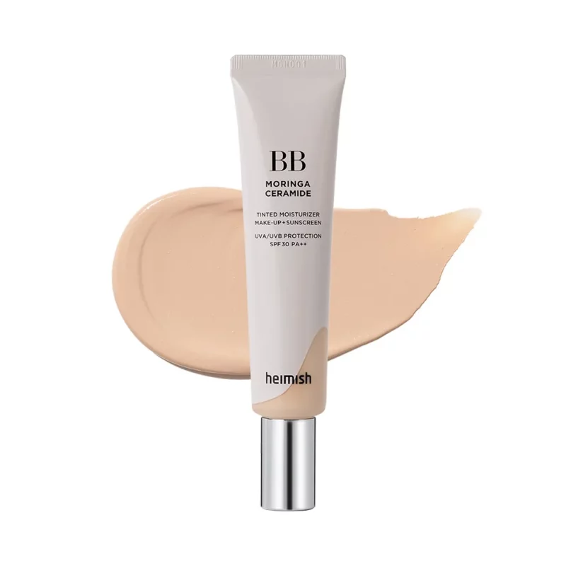 Heimish_BB_Cream_8_1000 بیبی کرم هیمیش Moringa Ceramide SPF30 وزن 30گرم - Image 1