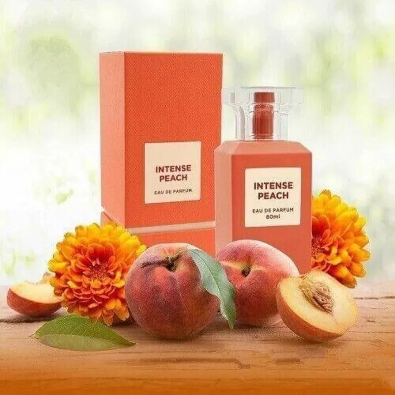 ادکلن زنانه مردانه فرگرنس Intense Peach حجم 80میل - Image 3