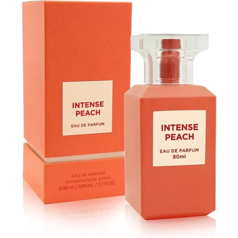 ادکلن زنانه مردانه فرگرنس Intense Peach حجم 80میل - Image 2