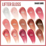 لیپ گلاس مرطوب‌کننده میبلین Lifter Gloss حجم 5میل - Image 4