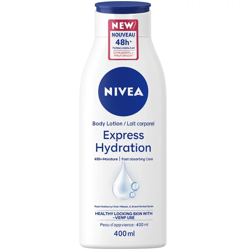 NIVEA_EXPRESS_HYDRATION_400ML لوسیون بدن زنانه نیوآ Express Hydration حجم 400میل - Image 1