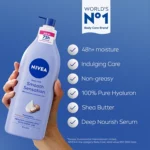 لوسیون بدن زنانه نیوآ Smooth Sensation حجم 400 میل - Image 2