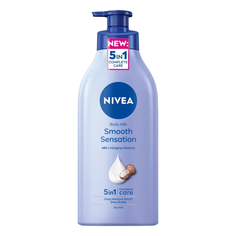 NIVEA_SMOOTH_SENSATION_MAIN لوسیون بدن زنانه نیوآ Smooth Sensation حجم 400 میل - Image 1