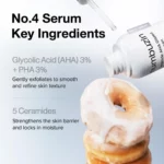 سرم لایهبردار نامبوزین شماره4 Ceramide AHA - Image 6