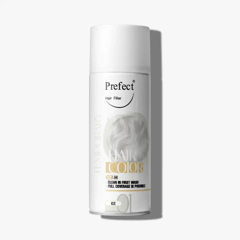 Prefect-Ice-Hair-Color-Spray-WhiteBG-Final copy اسپری رنگ مو موقت یخی پرفکت ICE حجم 150میل - Image 1