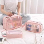 کیف آرایشی واش بگ سایز بزرگ Cosmetic Bag - Image 5