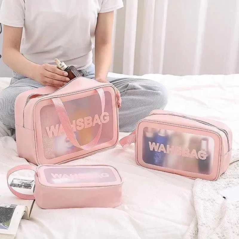 کیف آرایشی واش بگ سایز بزرگ Cosmetic Bag - Image 5