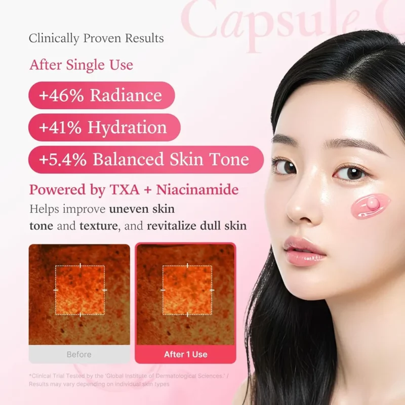 کرم کپسولی ضدلک مدیکیوب TXA Niacinamide وزن 55گرم - Image 4