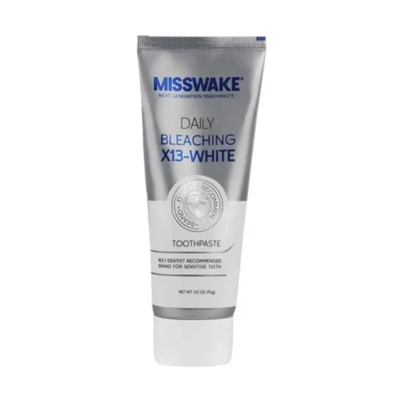 misswake_x13_white_2_1000 خمیردندان سفیدکننده میسویک Bleaching حجم ۷۵میل - Image 1
