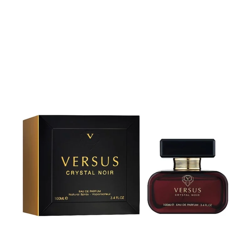 عطر زنانه فرگرنس Versus Crystal noir حجم 100 میل - Image 2