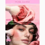 رژگونه کرمی گل رز شیگلم Pink Ribbon وزن 1.8 گرم - Image 5