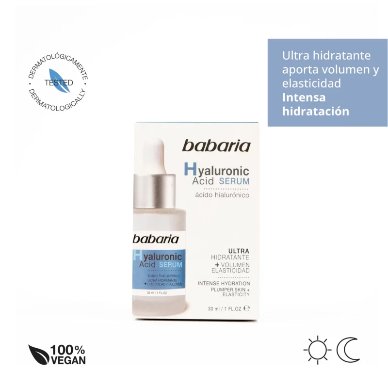 سرم آبرسان و حجم‌دهنده باباریا Hyaluronic حجم 30میل - Image 3