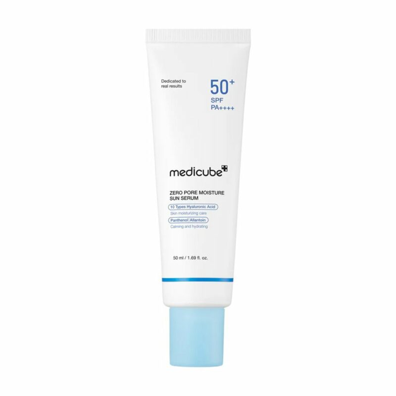 4e89ea3d7d7d09e5a491adf1de64c44a.jpeg_web سرم ضدآفتاب مدیکیوب Zero Pore Moisture حجم 50میل - Image 1