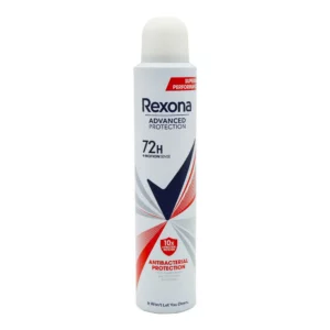 اسپری ضدتعریق زنانه رکسونا مدل Antibacterial Protection حجم ۲۰۰ میل