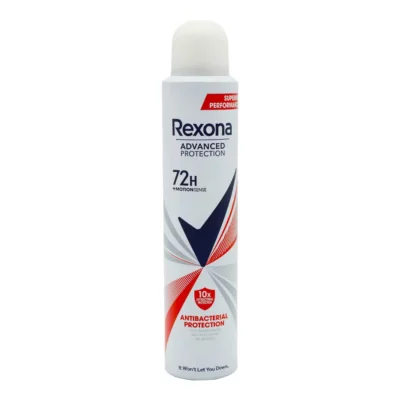 اسپری ضدتعریق زنانه رکسونا مدل Antibacterial Protection حجم ۲۰۰ میل