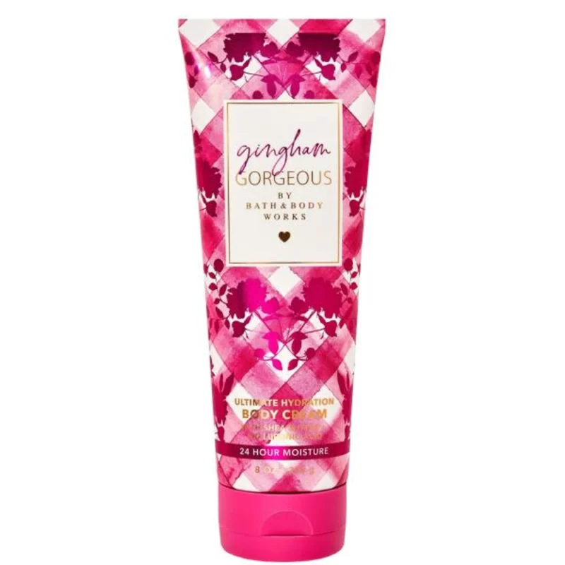 Bath_Body_Works_Gingham_Gorgeous_web (1) کرم بدن بث اند بادی Gingham Gorgeous وزن 226گرم - Image 1