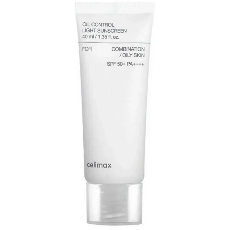 Celimax-Oil-Control-Light-Sunscreen-Wholesale ضدآفتاب کنترل جوش سلیمکس Oil Control حجم 50میل - Image 1