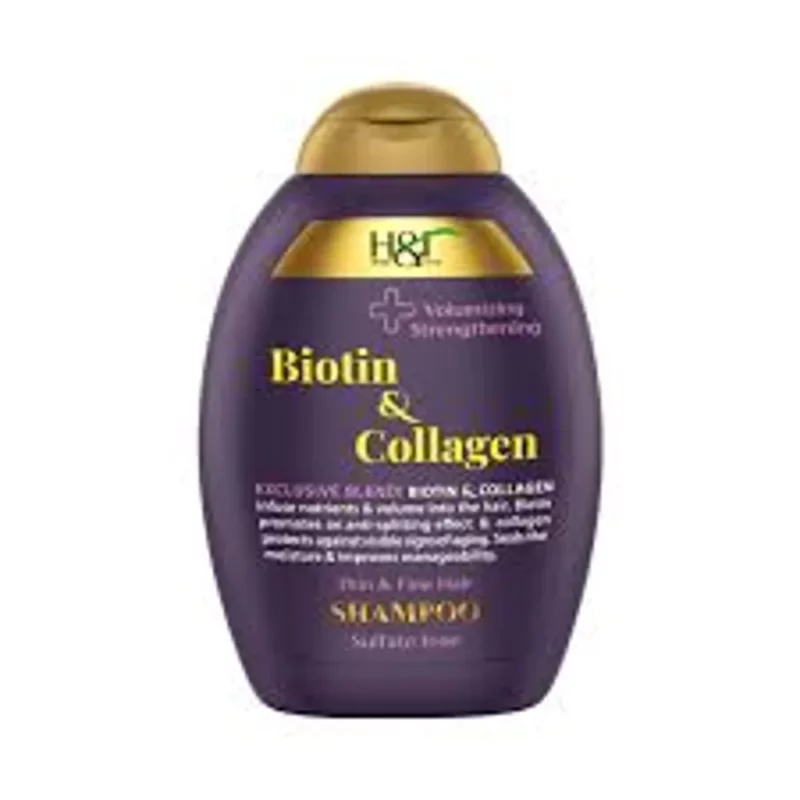 HT_Biotin_Collagen_Shampoo_WEB شامپو اچ اند تی مدل Biotin & Collagen حجم 385میل - Image 1