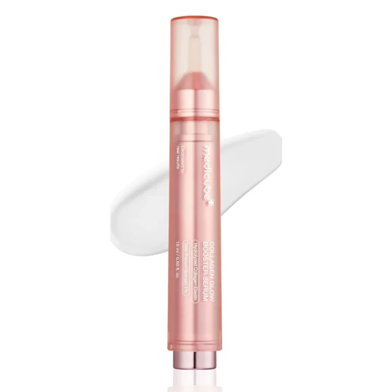 MedicubeCollagenGlowBoosterSerum15ml (1) بوستر درخشانکننده مدیکیوب Collagen Glow Booster - Image 1