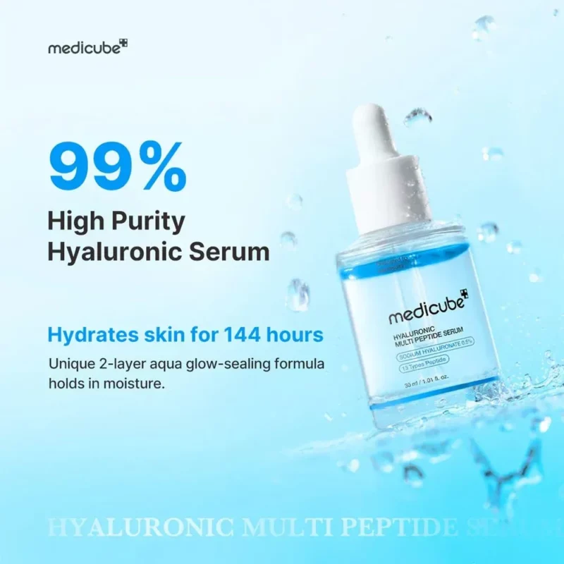سرم آبرسان و جوانساز مدیکیوب Multi Peptide حجم 30میل - Image 7