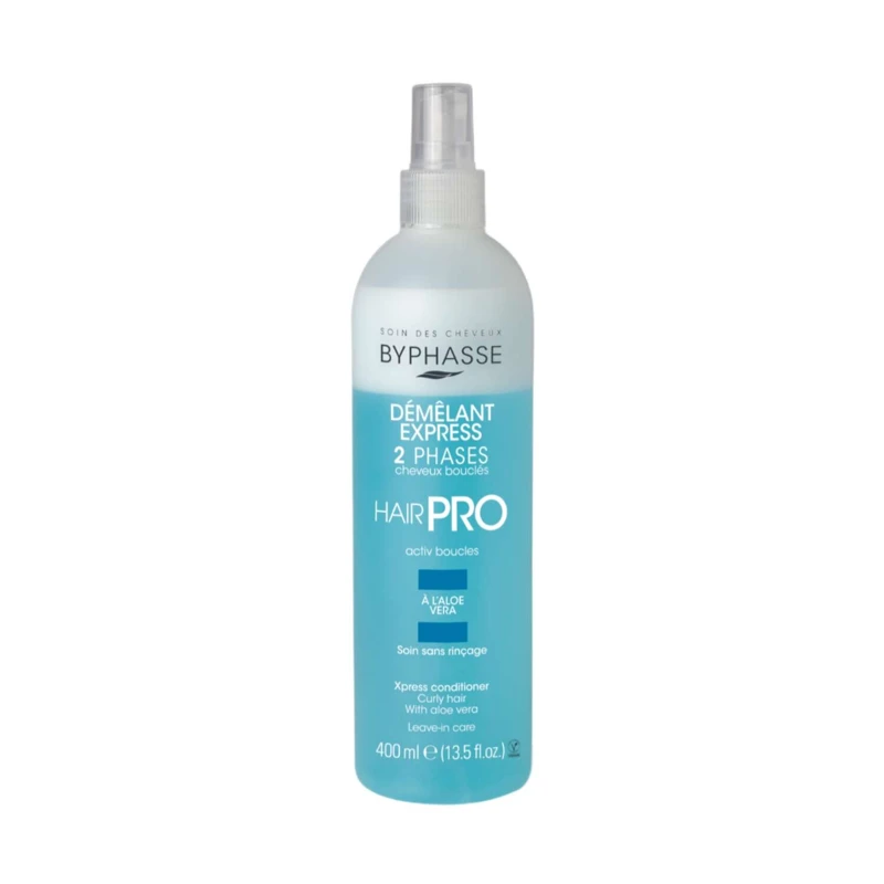 byphasse_web اسپری دوفاز موی فر بایفَس مدل Hair Pro حجم 400میل - Image 1