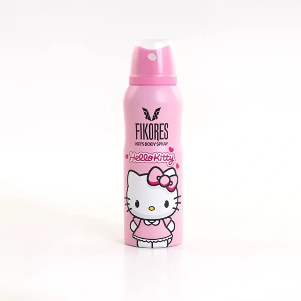 fikores_hello_kitty_web اسپری بدن بچگانه فیکورس مدل Hello Kitty حجم 125میل - Image 1