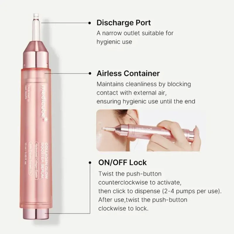 بوستر درخشان‌کننده مدیکیوب Collagen Glow Booster - Image 4