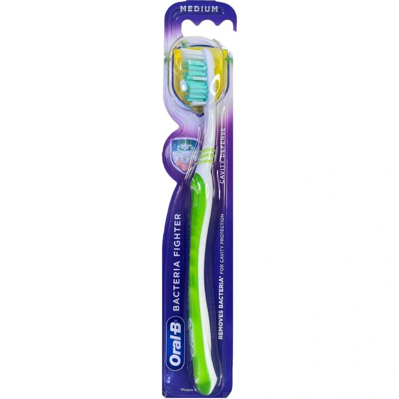 oralb_bacteria_web_square مسواک اورالبی مدل Bacteria Fighter با برس متوسط - Image 1