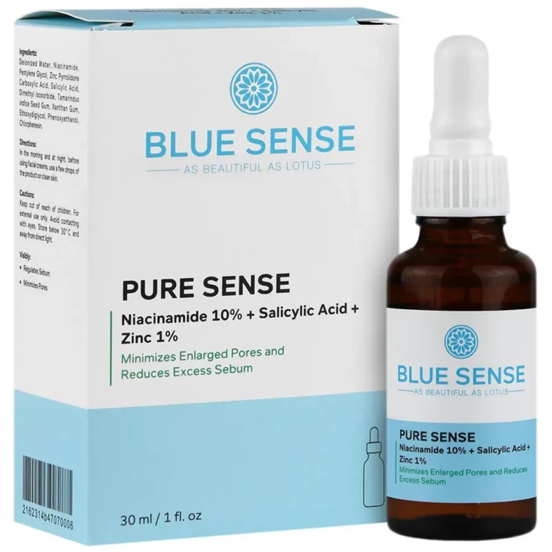 سرم ضدجوش و آکنه نیاسینامید بلوسنس Pure Sense حجم ۳۰میل - Image 2