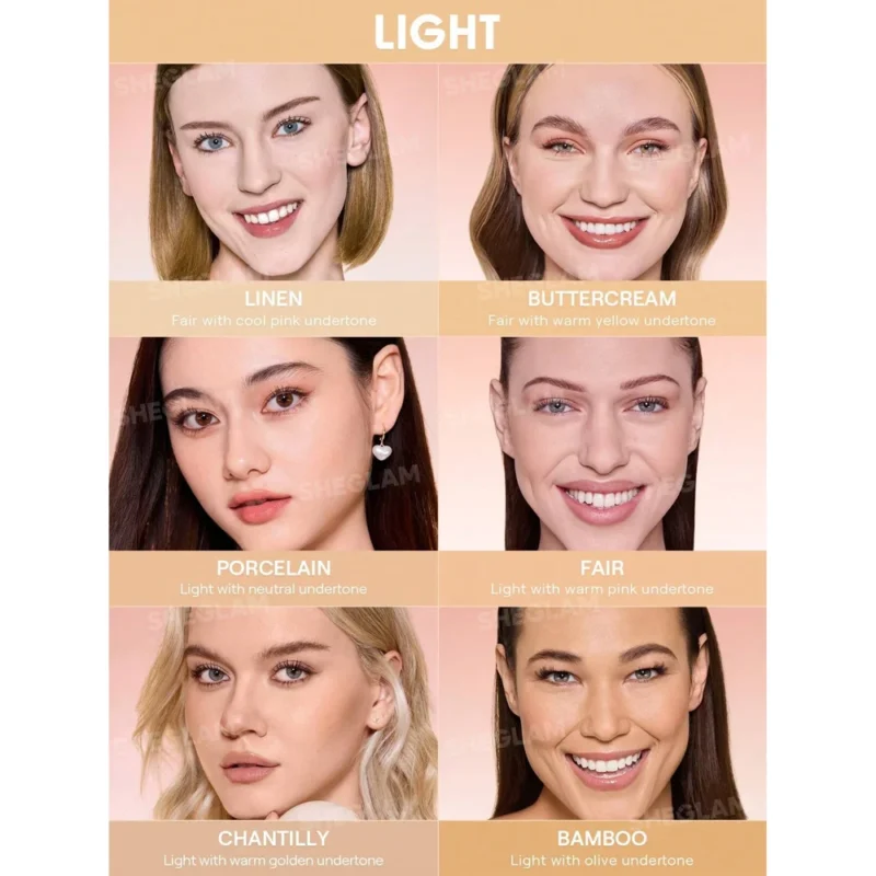 کوشن فوندیشن شیگلم مدل Natural Skin Finish  - Image 8