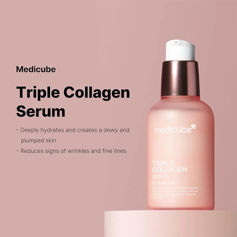 سرم جوانساز و سفت‌کننده مدیکیوب Triple Collagen - Image 2