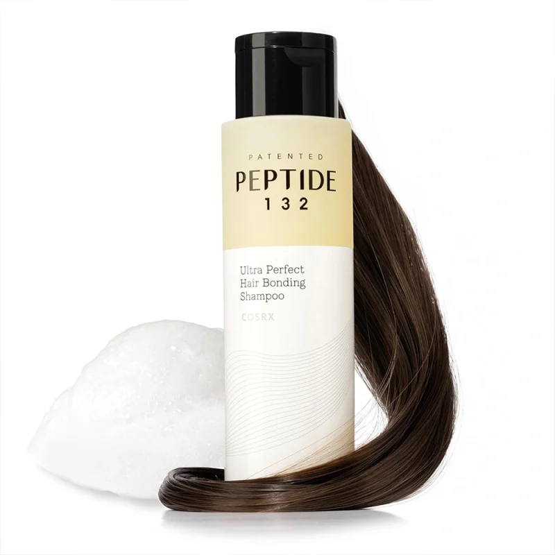 شامپو-پپتاید-132-کوزارکس-ترمیم-و-تقویت-کننده-مو-COSRX-PEPTIDE-132-Ultra-Bonding-Shampoo شامپو ترمیم کننده کوزارکس Peptide132 حجم ۲۰۰ میل - Image 1
