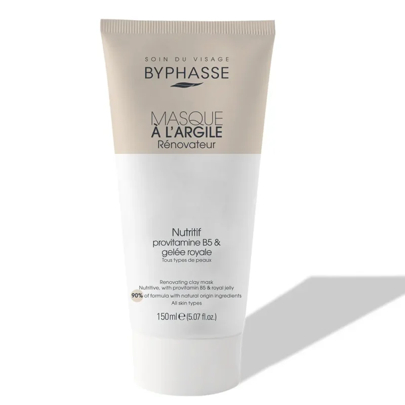 ماسک خاک رس۱ ماسک صورت بازسازیکننده بایفس Royal Jelly & clay حجم ۱۵۰ میل