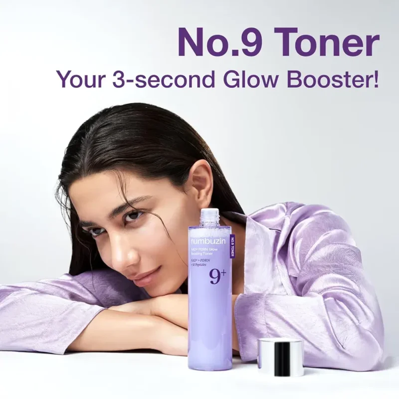 تونر جوانساز نامبوزین شماره ۹ Nad+PDRN Glow حجم ۱۵۰ میل - Image 5