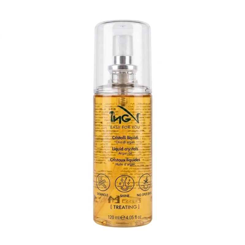 روغن مو آرگان آی‌اِن‌جی ING Liquid Crystals حجم 120 میل - Image 1