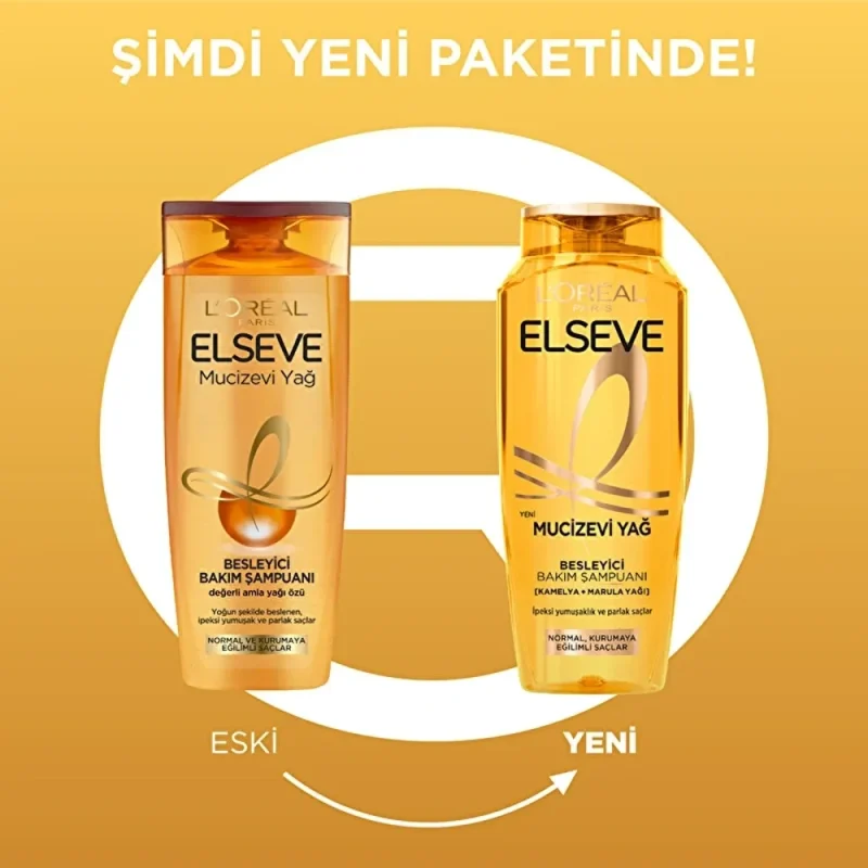 شامپو موی خشک لورال مدل Mucizevi Yağ حجم 400میل - Image 3