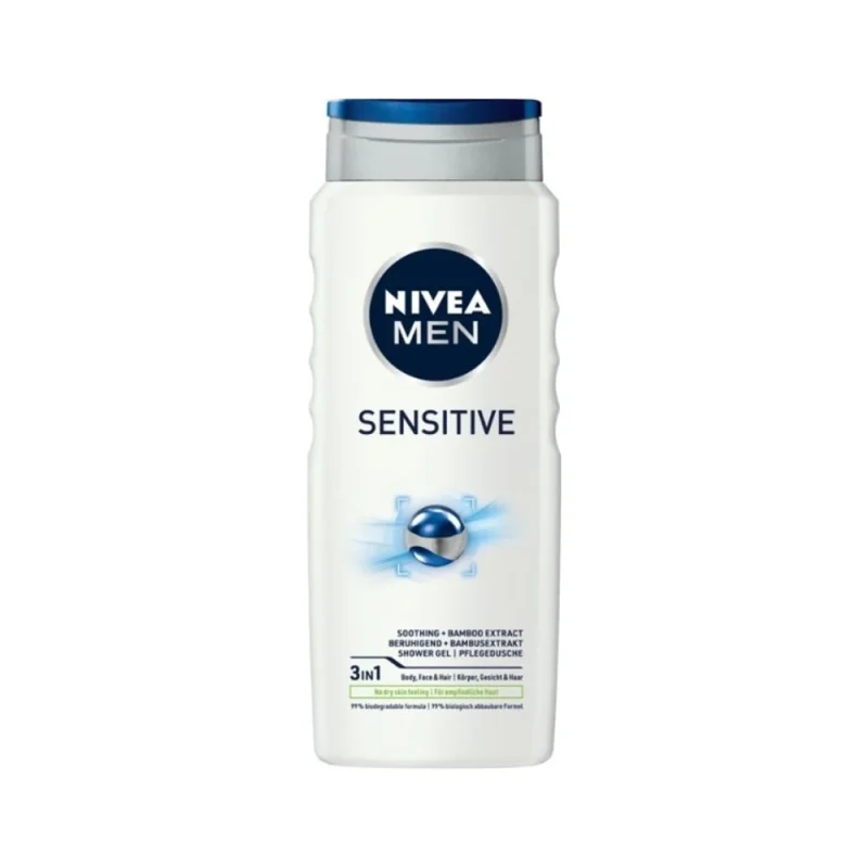 IMG_0070_web شامپو 3در1 مردانه نیوآ Sensitive حجم 500میل - Image 1