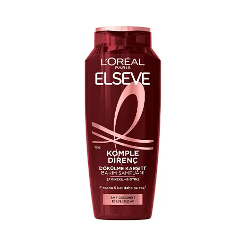 LOREAL-ELSEVE-Komple-Direnc-Dokulme-Karsiti-Sampuan-400ML_ copy شامپو ضد ریزش لورآل مدل Komple Direnç حجم 400میل - Image 1