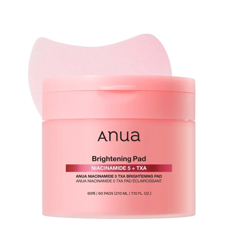 anua-niacinamide-5-txa-brightening-pad_8809640738128_DarBeauty پد روشنکننده و ضدلک آنوا Brightening Pad بسته۶۰عددی - Image 1