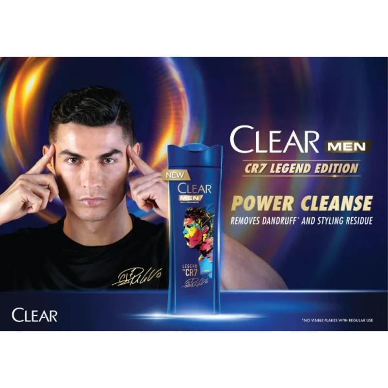 شامپو مردانه کلیر مدل CR7 Legend Edition حجم ۳۵۰میل - Image 2