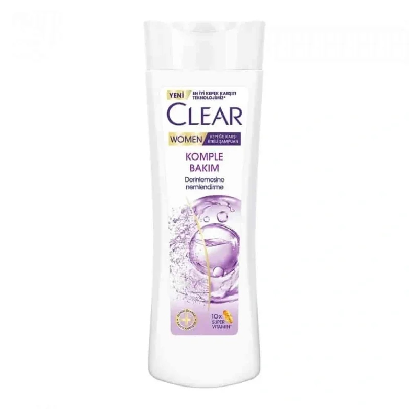 clear_women_komple_bottle_under100 شامپو آبرسان زنانه کلیر Komple Bakım حجم 350میل - Image 1