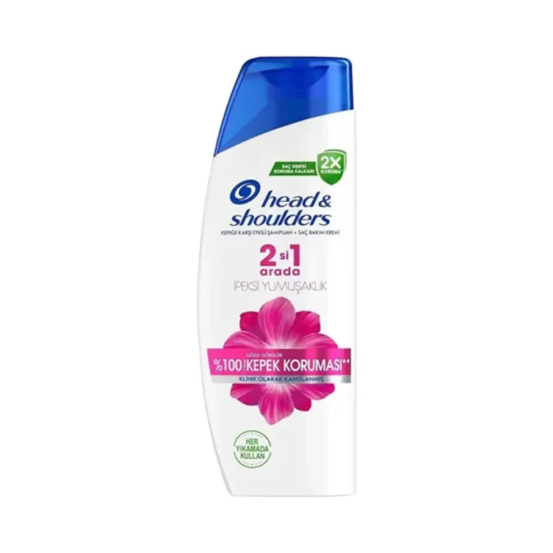 headshoulders_silkysoft شامپو ضدشوره هد اند شولدرز Silky Softness حجم 330میل - Image 1