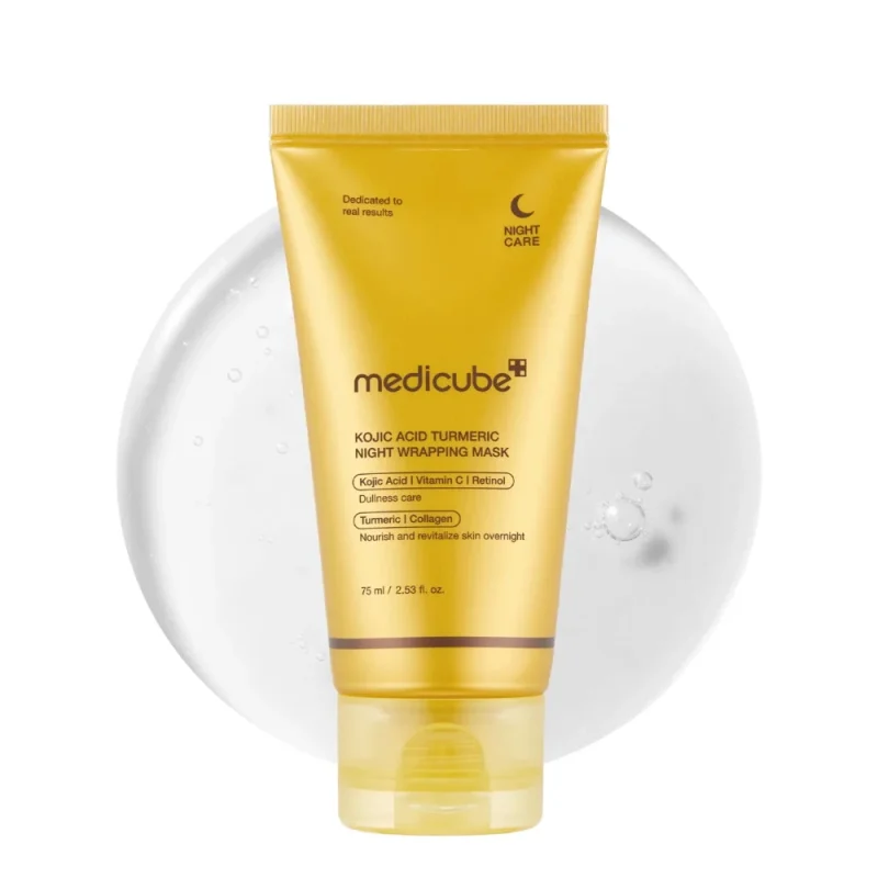 medicube_web_4 ماسک شب لایهبردار مدیکیوب Wrapping Mask حجم 75میل - Image 1